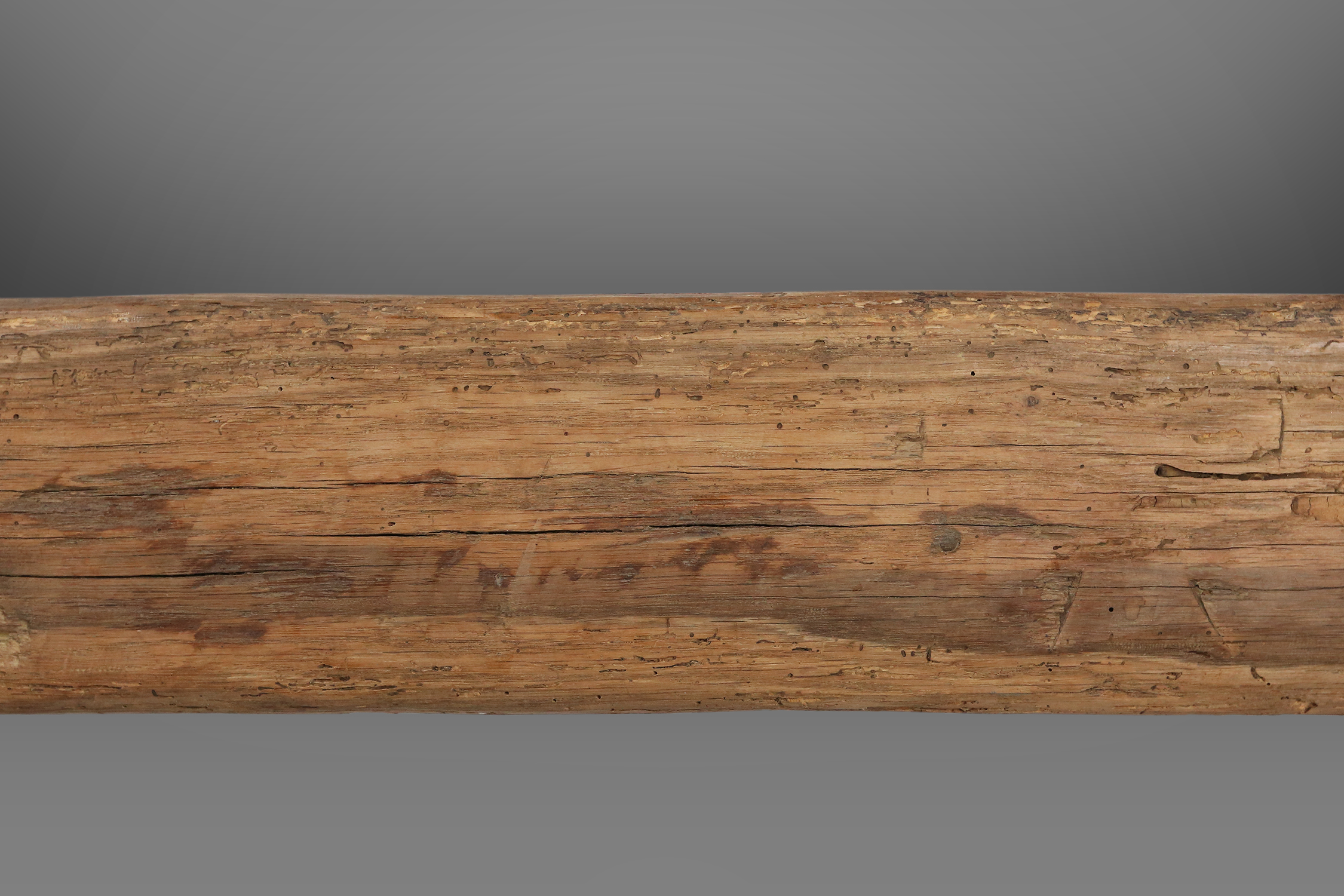 Rustic Tree Trunk Bench, France, 1850sthumbnail